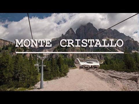 Monte Cristallo in den Dolomiten