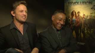 Giancarlo Esposito and David Lyons Interview - Revolution video
