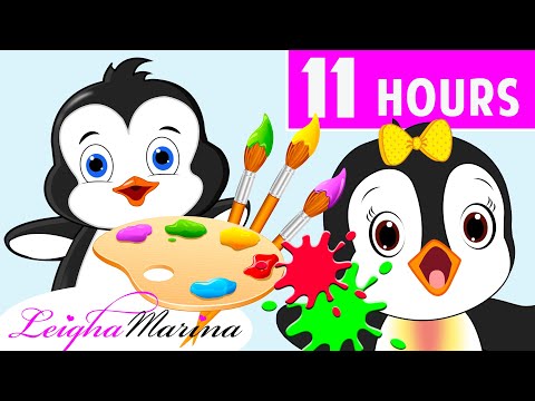 Learn Colors + More Nursery Rhymes & Kids Songs - Leigha Marina