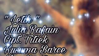 Download lagu Letih (lyrics) — Julia Rafain [Festival Rock th. 87] mp3