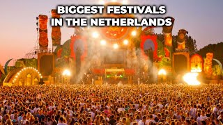 Top 5 | Biggest festivals in the Netherlands!