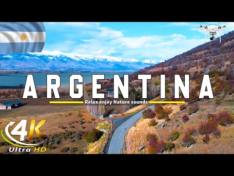 FLYING OVER ARGENTINA (4K UHD) - Relaxing Music Along With Beautiful Nature Videos - 4K Video HD