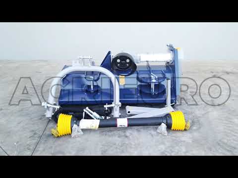 Trituradora para tractor serie ligera con desplazamiento hidráulico - BullMach ERMES