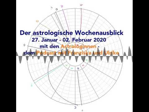 Astrologischer Wochenausblick 27. Januar - 02. Februar 2020