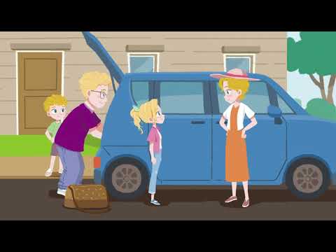 Let's Smile 5 Unit 3 Story - On vacation