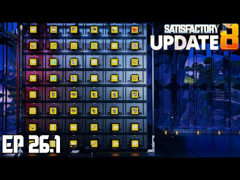 Remote Item Delivery System | Satisfactory U8 - Ep 26 Part 1