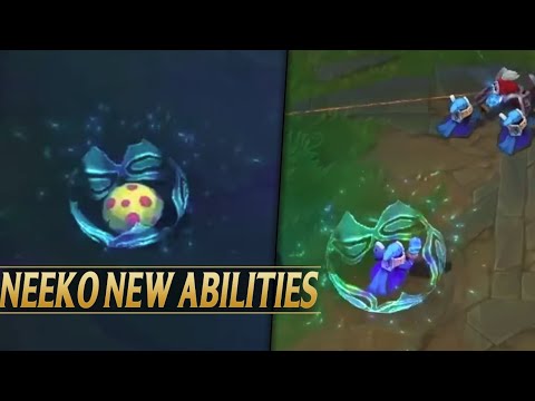 NEEKO REWORK 2023 NEW ABILITIES - Turning Into Minions, Plants & Monsters - League of Legends