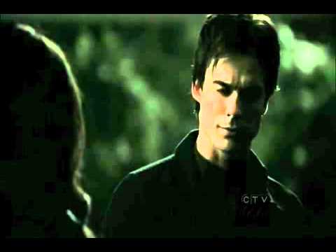 "Bloodstream" Damon/Elena(Katherine) - First Kiss