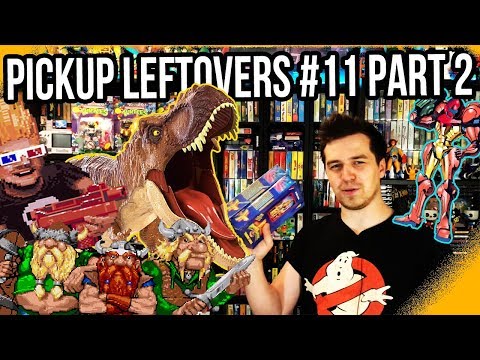 Pickup Leftovers #11 SNES Fleamarket Score & Super Colossal T Rex! Part 2