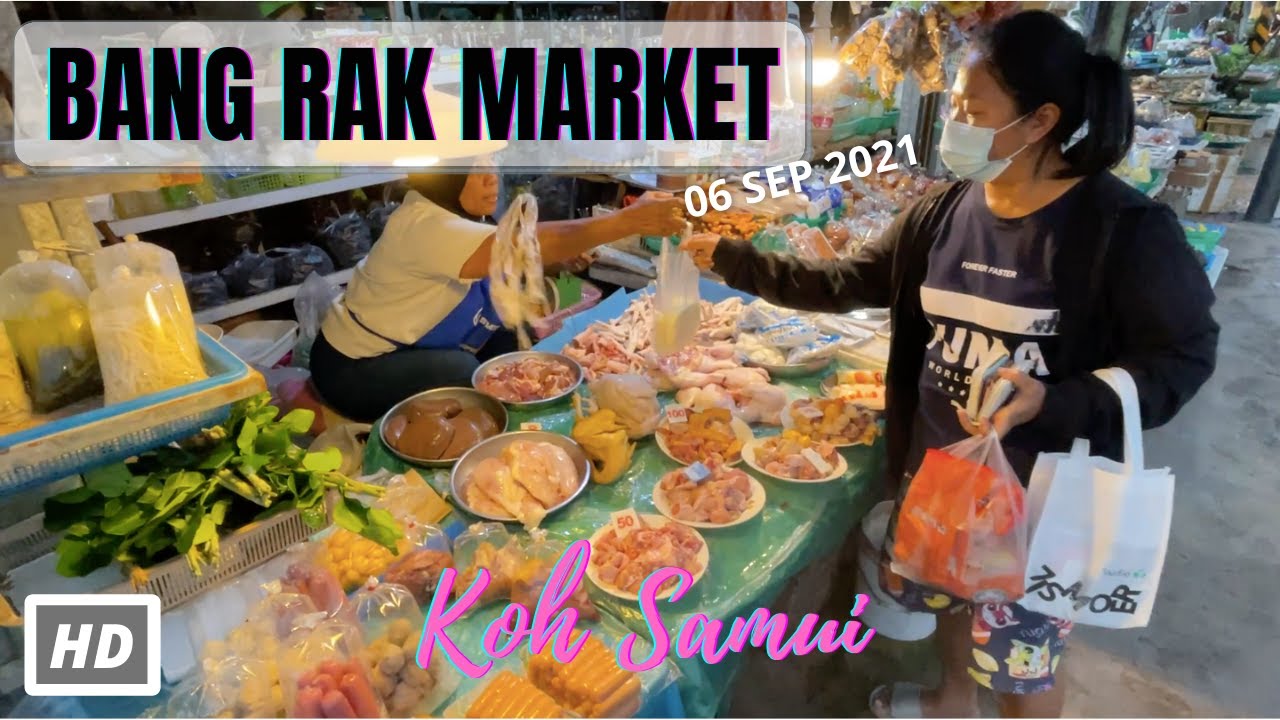 Immerse yourself in an engaging video stroll through the bustling Bangrak Market.