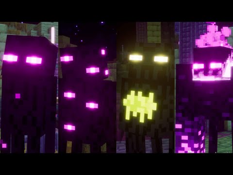All Enderman variants | MCD Echoing Void