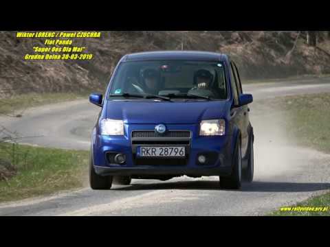 Wiktor LORENC / Paweł CZUCHRA - Fiat Panda - "Super Oes Dla Mai" Grudna Dolna 30-03-2019