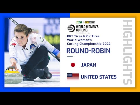 Japan v United States - Highlights - BKT Tires & OK Tire World Women's Curling Championship 2022