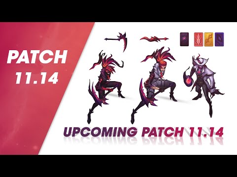 NEW UPDATE : NEW BUFFS & NERFS Coming in Patch 11.14 - League of Legends
