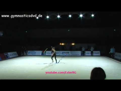 Viktoria Mazur Ribbon Training 1 - GP Thiais 2016