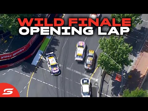 WILD First Lap In Supercars Finale - bp Adelaide Grand Final | 2025 Repco Supercars Championship