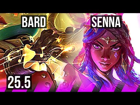 BARD & Tristana vs SENNA & Ziggs (SUP) | KR Challenger | 25.5