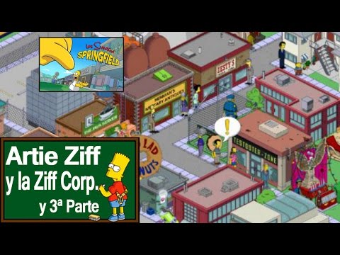 Los Simpson Springfield "Nivel 45 - Artie Ziff y la Ziff Corp., y 3ª parte" por Tony