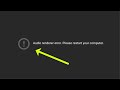 How To Fix Audio Renderer Error Please Restart Your Computer