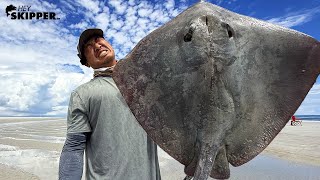 I Caught & ATE a 50 pound Stingray. (Holy Crap)