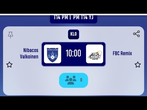 Nibacos Valkoinen -FBC Remix T14 PM