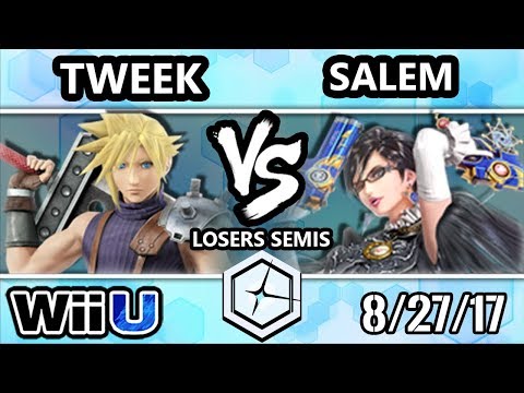 Shine 2017 Smash 4 - MVG | Salem (Bayonettta) vs P1 | Tweek (Cloud) - WiiU LS