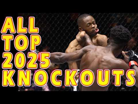 All Top Knockouts 2025 in MMA