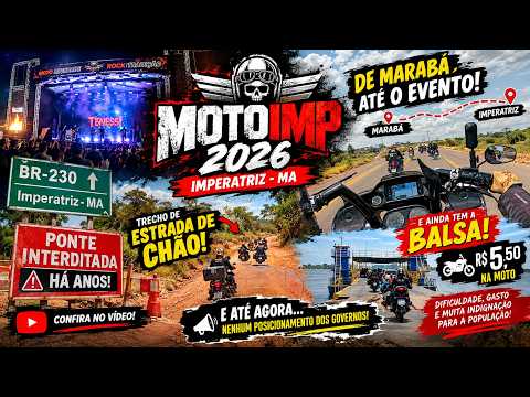 FOMOS AO MOTOIMP 2026… MAS OLHA O QUE ENCONTRAMOS NA BR-230!