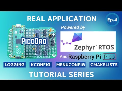 Zephyr RTOS, Dive into Logging, Kconfig, Menuconfig, and CMakelists with the Raspberry Pi Pico. Ep.4
