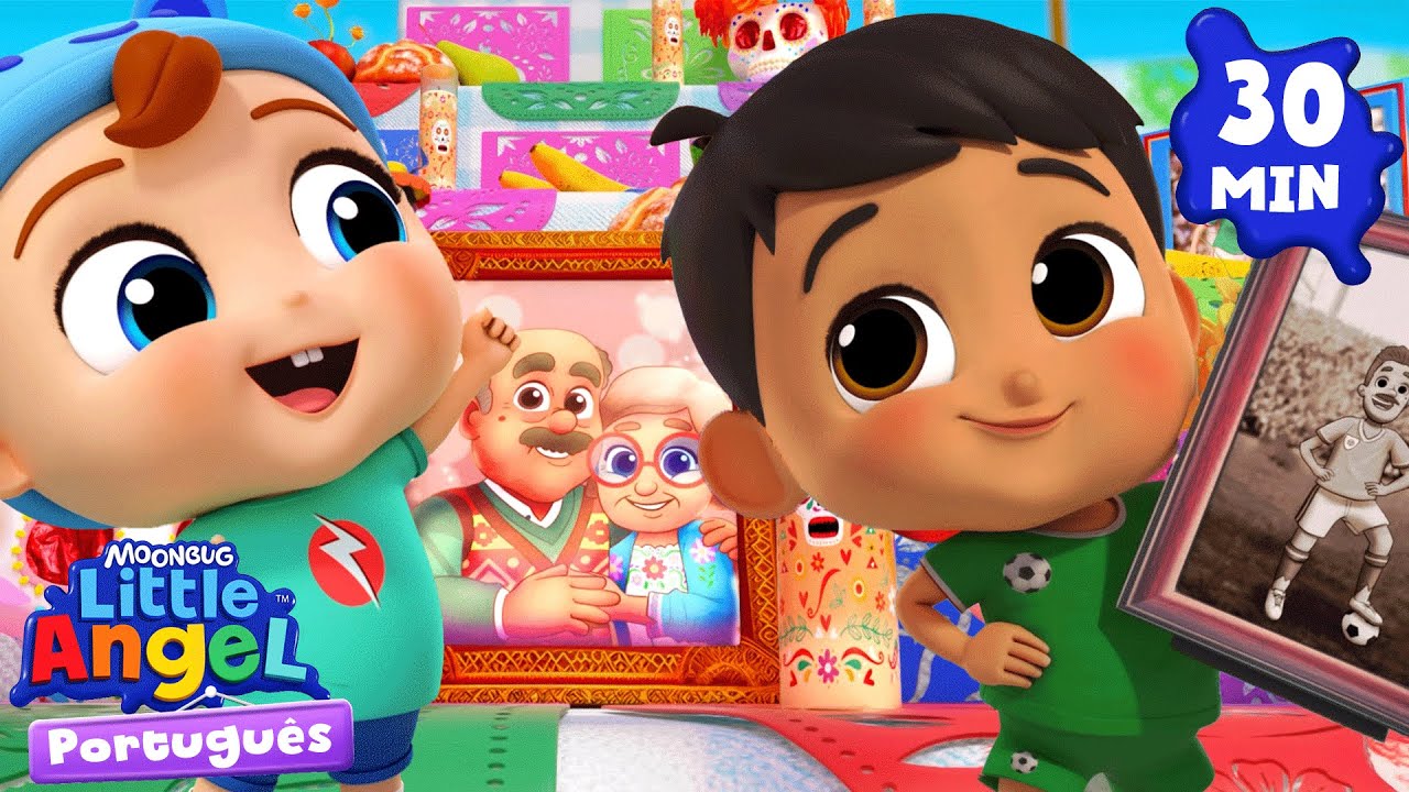 Aprendendo sobre outras culturas 😄 Little Angel Brasil | Músicas Infantis em Português