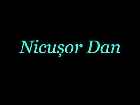 Learn How To Pronounce Nicusor Dan