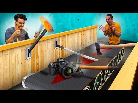 Weapon Conveyor Belt Challenge! Video