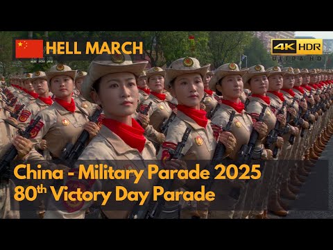 Hell March - 2025 China Victory Day Parade (4K)