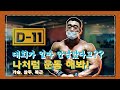 [IFBB프로도전기] D-11 가슴+삼두+복근운동루틴