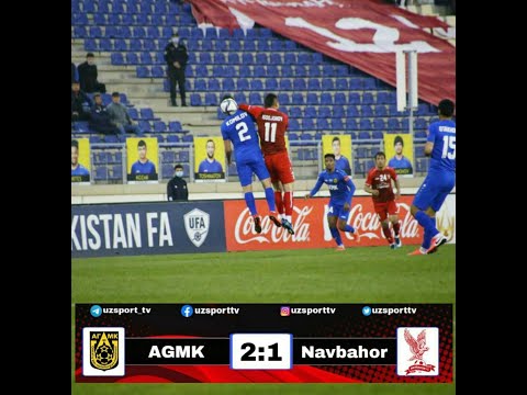 O'zbekiston Superligasi 4-tur   AGMK 2:1 "Navbahor".   02.04.2021