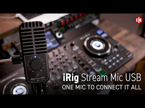 iRig Stream Mic USB - USB microphone and stereo audio interface