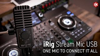 Video thumbnail for iRig Stream Mic USB - USB microphone and stereo audio interface by ikmultimedia
