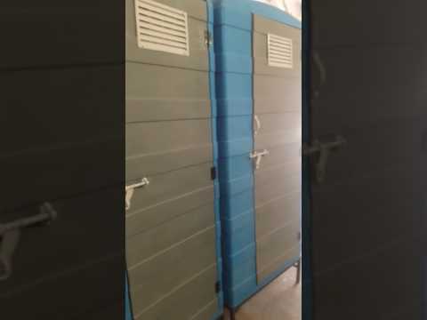 FRP Double Toilet Block