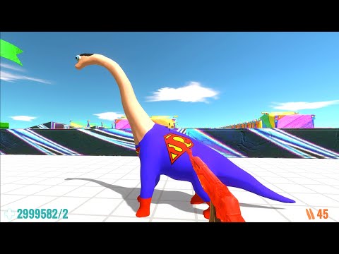 FPS AVATAR vs EVERY UNIT with ALL WEAPONS DEATH RUN - Animal Revolt Battle Simulator