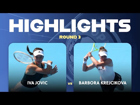Jovic vs. Krejcikova | Cincinnati Open | Round 3