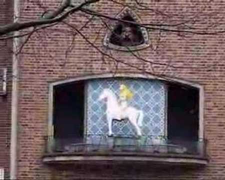 Lady Godiva Clock in Broadgate, Coventry, UK
