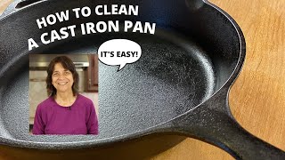 How To Clean A Cast Iron Pan | It