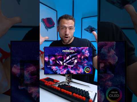 My OLED Monitor Has Burn-In 😭