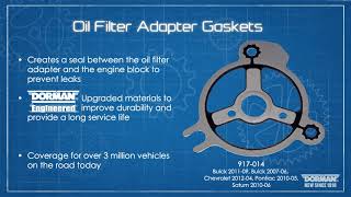 Oil Filter Adapter Gasket - video thumbnail 2