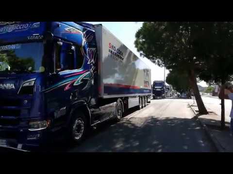 2019 3x Scania S520,S580,S500 Blue-White Edition V8 (Next Generation) BEST TRUCK IN THE WORLD