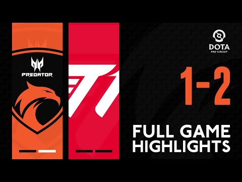 TNC Predator vs T1 | DPC Season 2 SEA Full Match Highlights