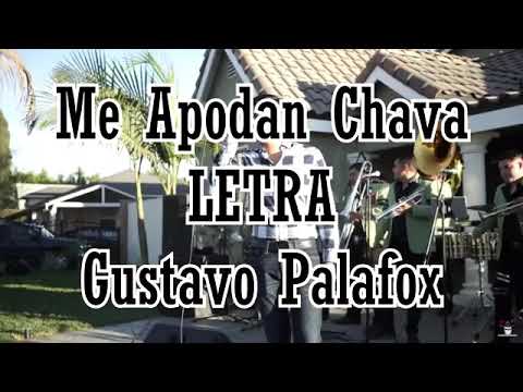Me Apodan Chava - Gustavo Palafox