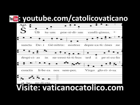 Sub tuum praesidium | Canto Gregoriano | Gregorian Chant