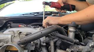 Lexus Sc430 Starter and Knock Sensor Replacement