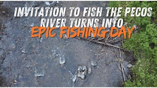 Invitation to Fish the Pecos River Turns into Epic Fishing Day #newmexico #flyfishing #trout